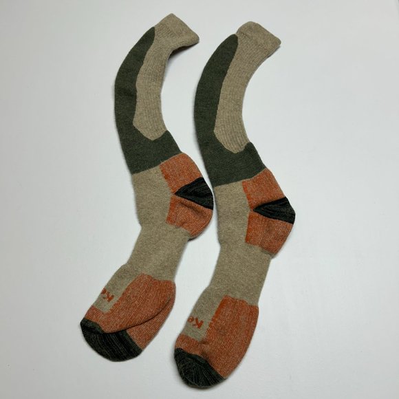 Kenetrek Hiking/ Boot  Socks - Beige, Green, and Orange - Picture 2 of 2